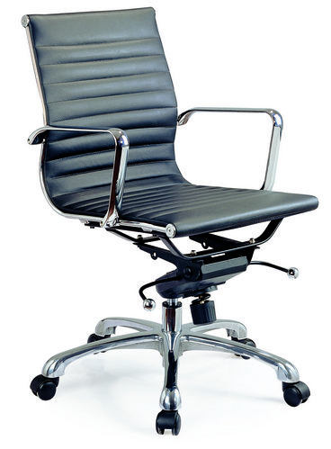 Comfy Low Back Office Chair Black by J&M